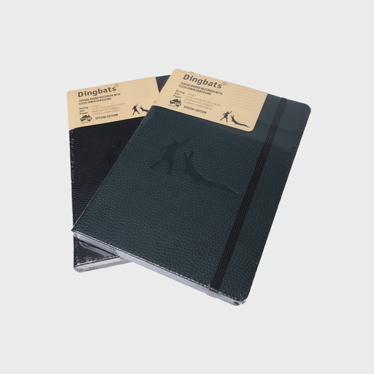 Australia Zoo Green Dingbats Journal