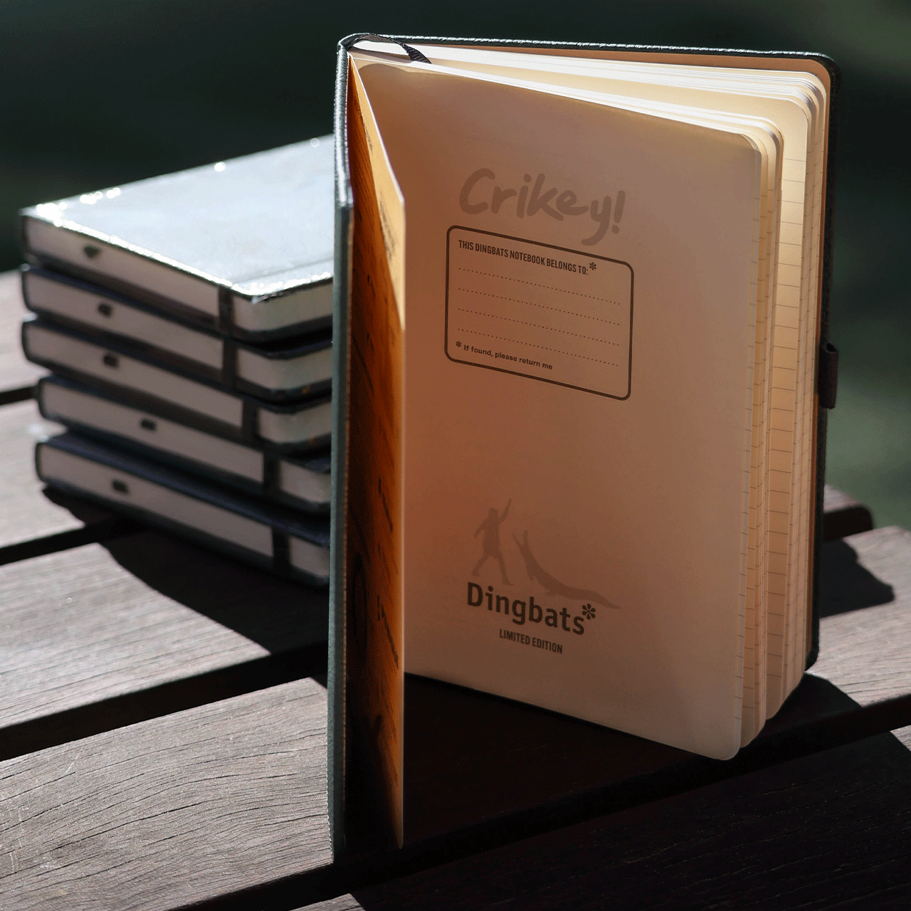 Australia Zoo Green Dingbats Journal