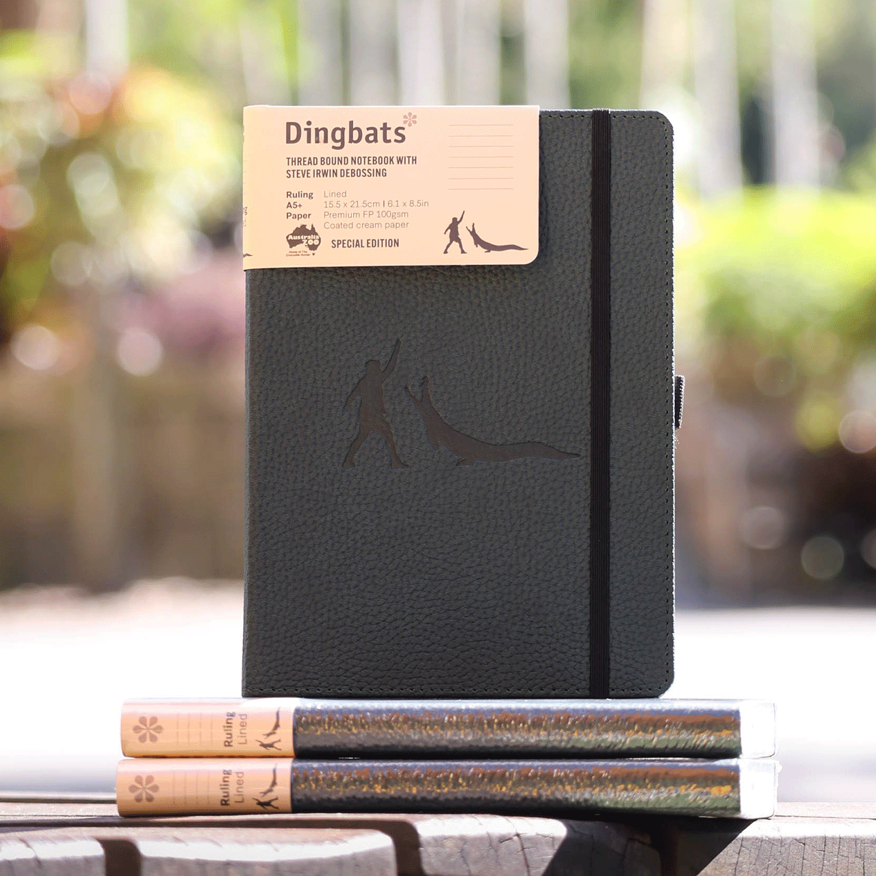 Australia Zoo Green Dingbats Journal