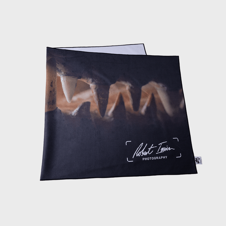 Robert Irwin Croc Teeth Sand Free Towel