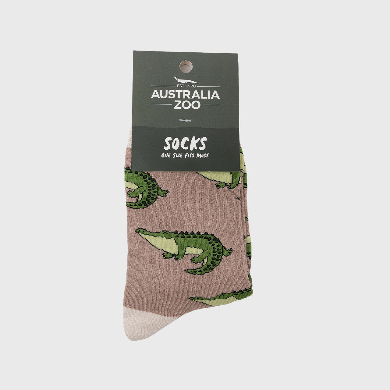 Elephant Australia Zoo Socks Blue