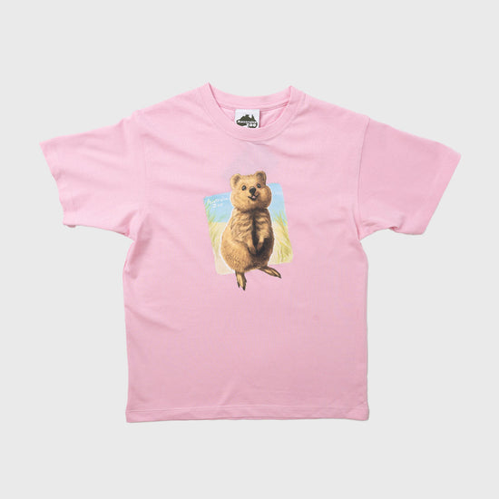 Cute Quokka Pink T Shirt