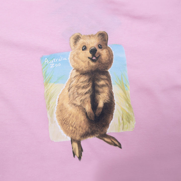 Cute Quokka Pink T Shirt