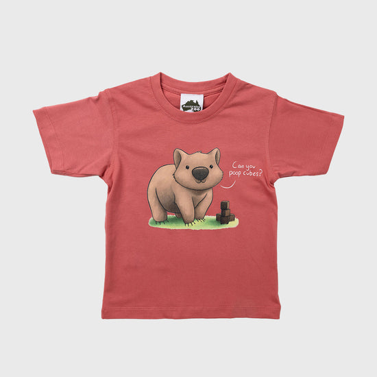 Wombat Poop Cubes Earth Tshirt
