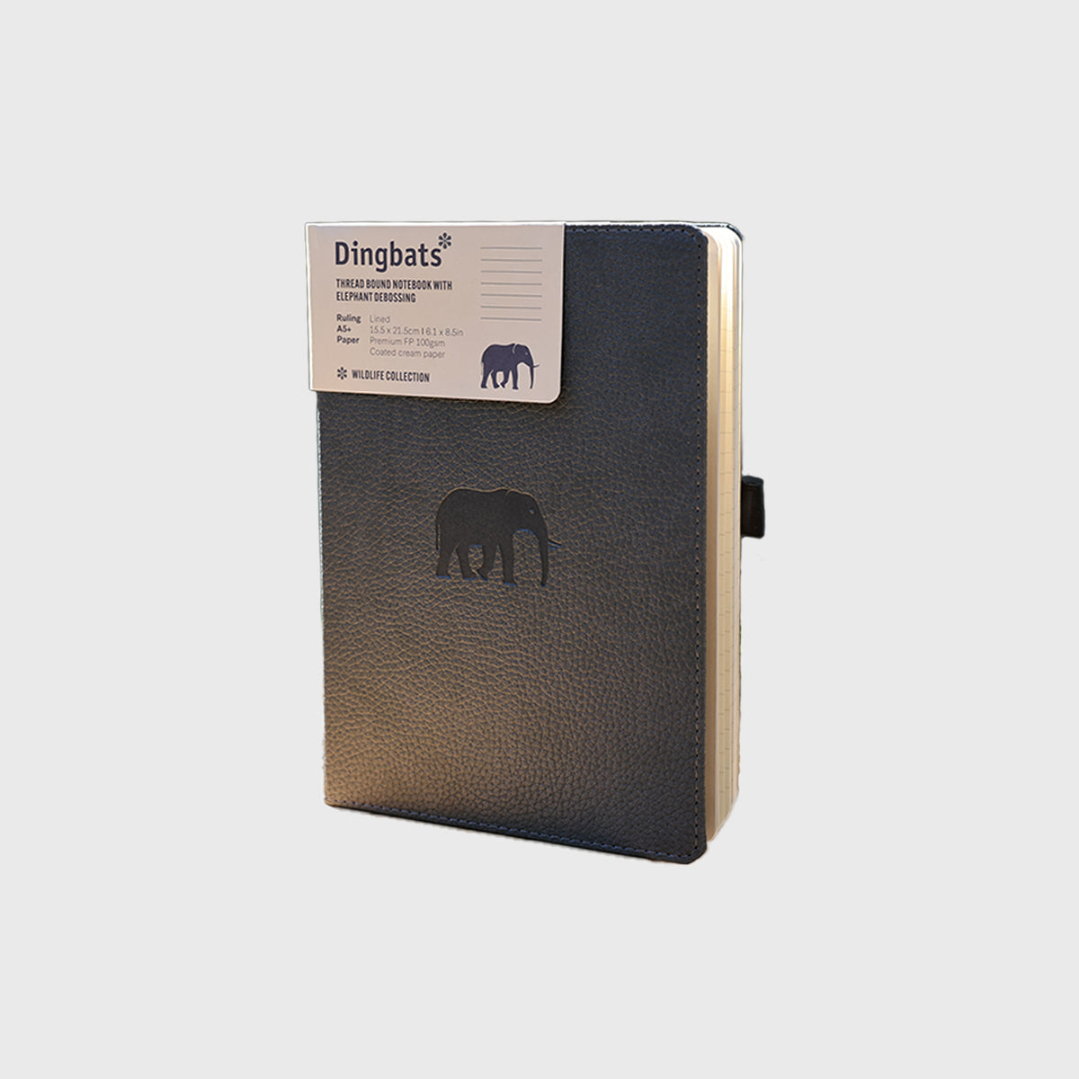 Elephant Grey Dingbats Journal