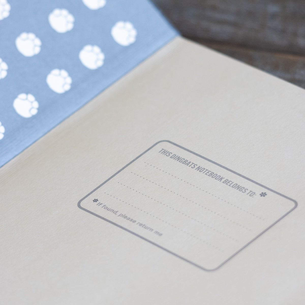 Elephant Grey Dingbats Journal