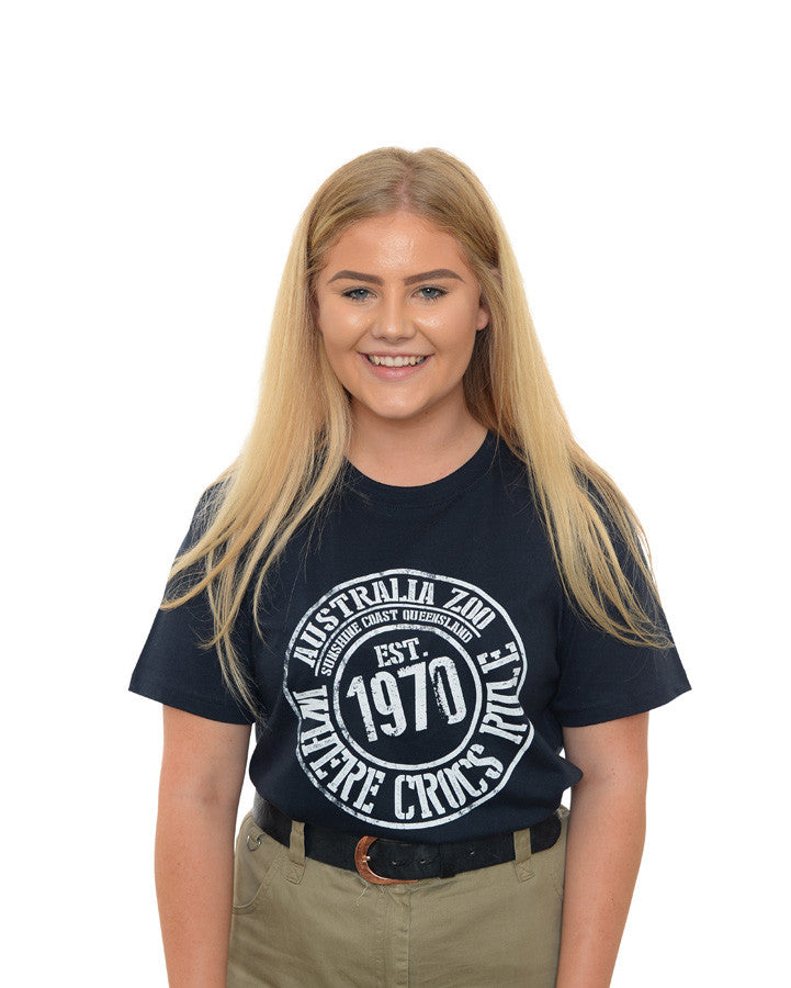 1970 circle T-Shirt Black Adult