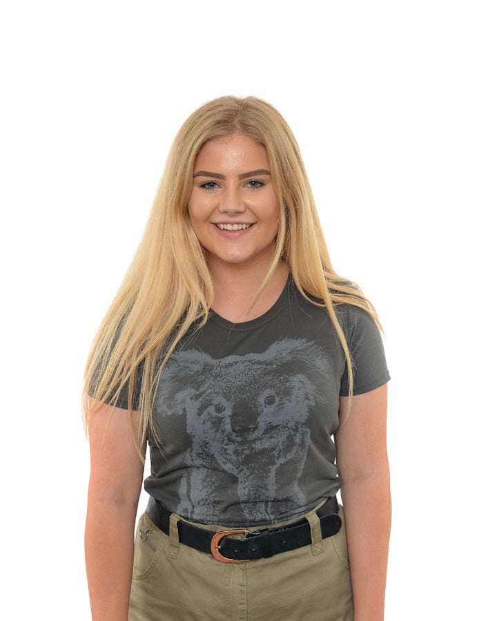 Koala Ladies Charcoal Tshirt