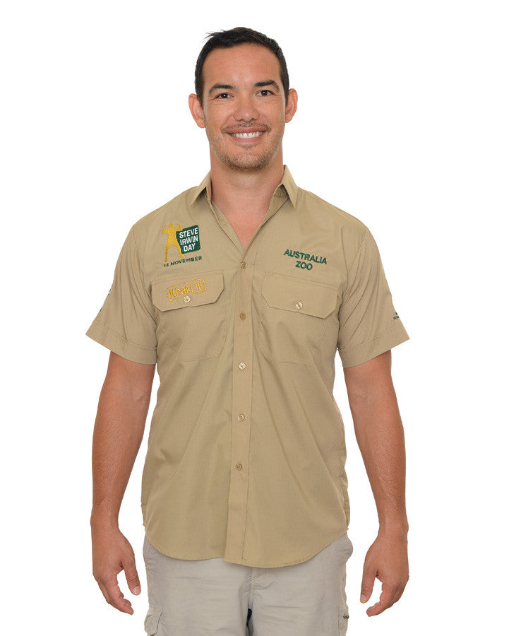 Steve Irwin Day Khaki Shirt