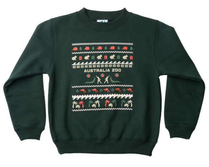 Christmas Fleece Green Size