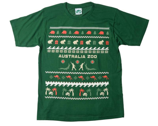 Green Christmas Child Tshirt