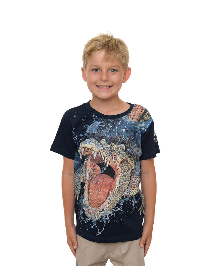 Crocodylus Wild Planet Navy Tshirt