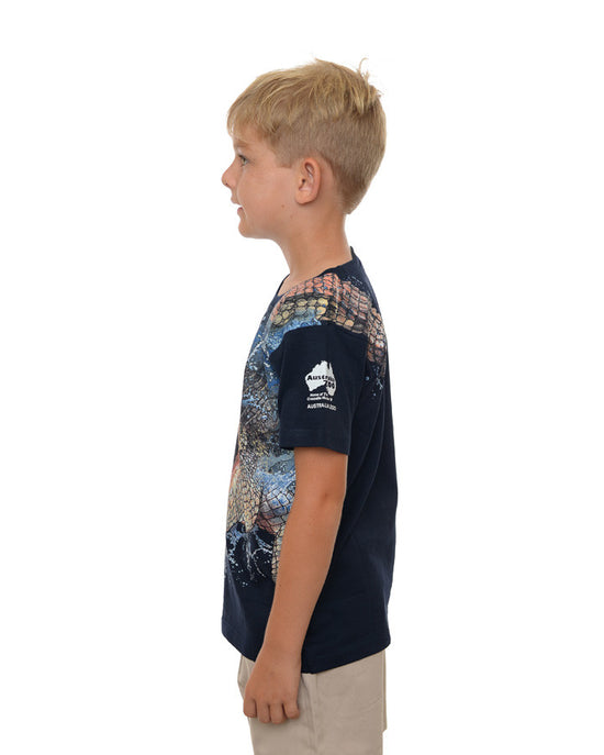 Crocodylus Wild Planet Navy Tshirt