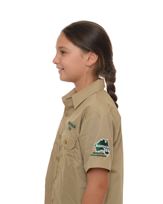 Steve Irwin Day Child Khaki Shirt