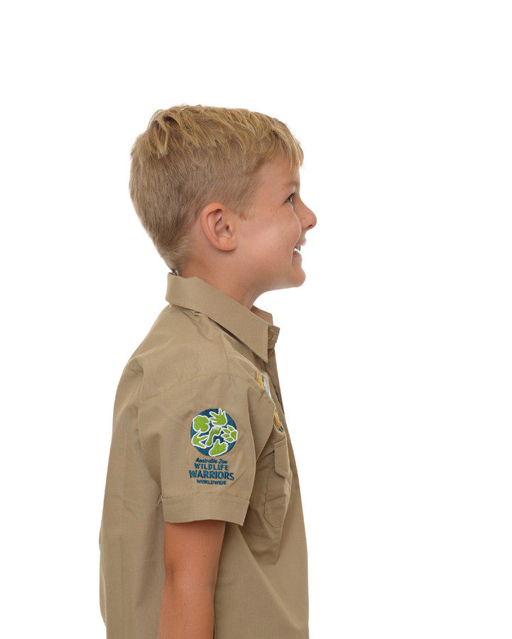 Steve Irwin Day Child Khaki Shirt