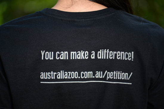 Save Crocs Child Black Tshirt