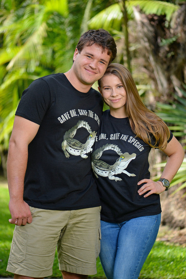 Save Crocs Black Tshirt