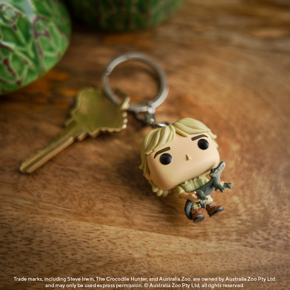 Steve Irwin Pop! Vinyl Keychain