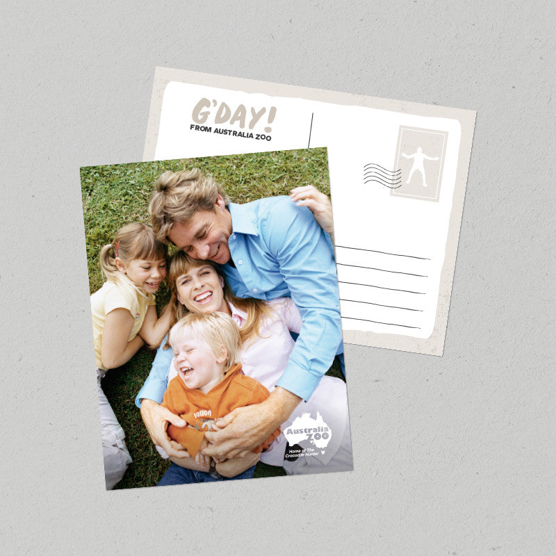 Irwin Family Postcard