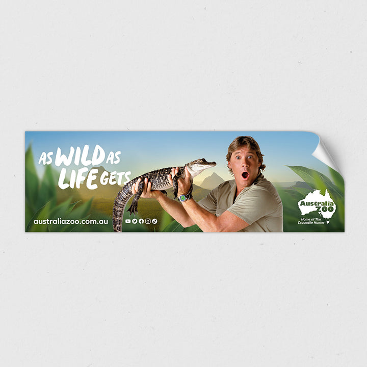 As Wild as Life Gets Steve Sticker