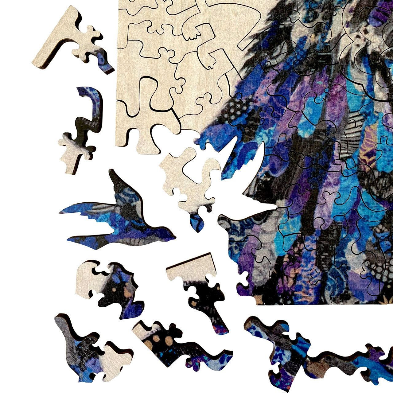 Black Cockatoo Twigg Puzzle 389pcs