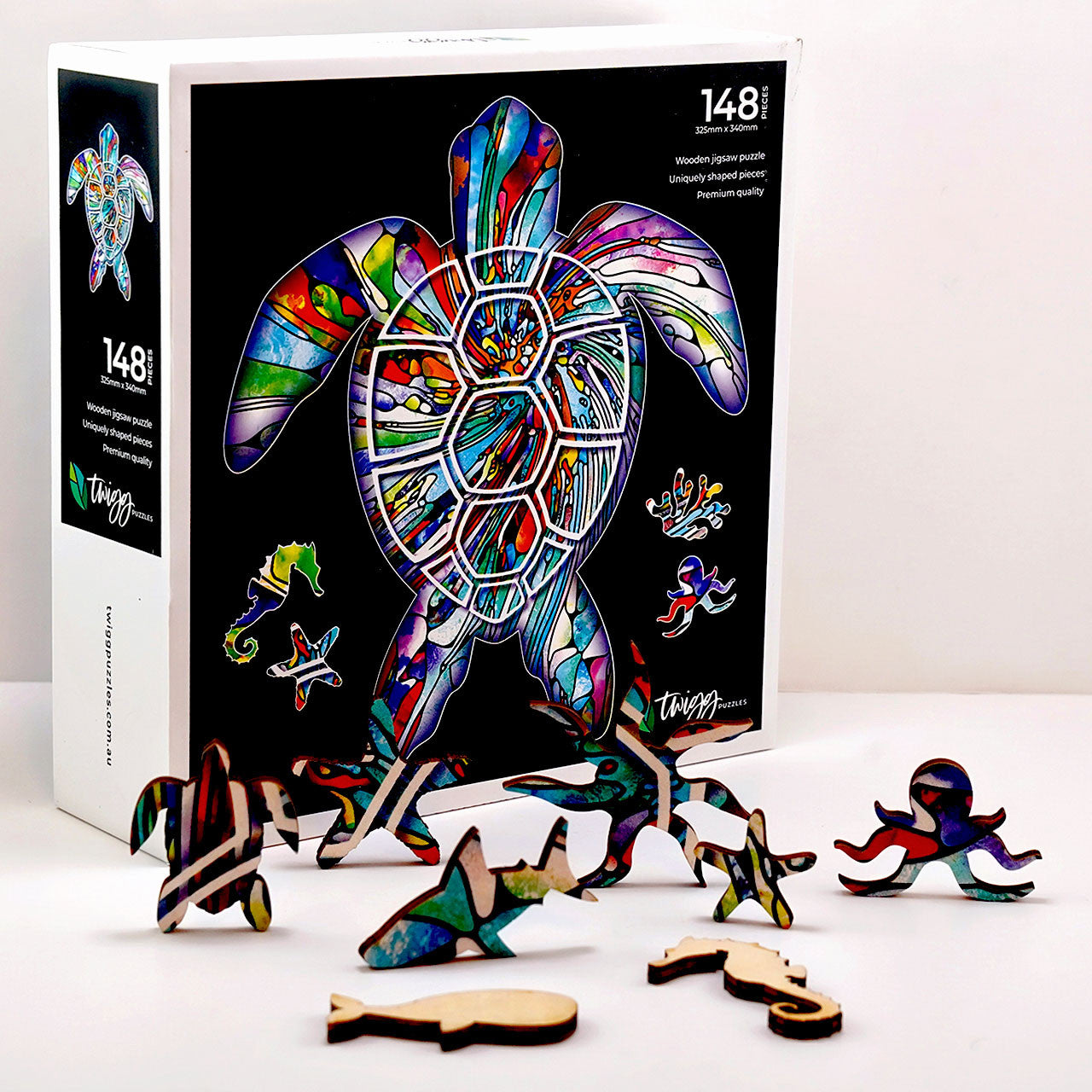 Mooloolaba Turtle Twigg Puzzle 148pcs