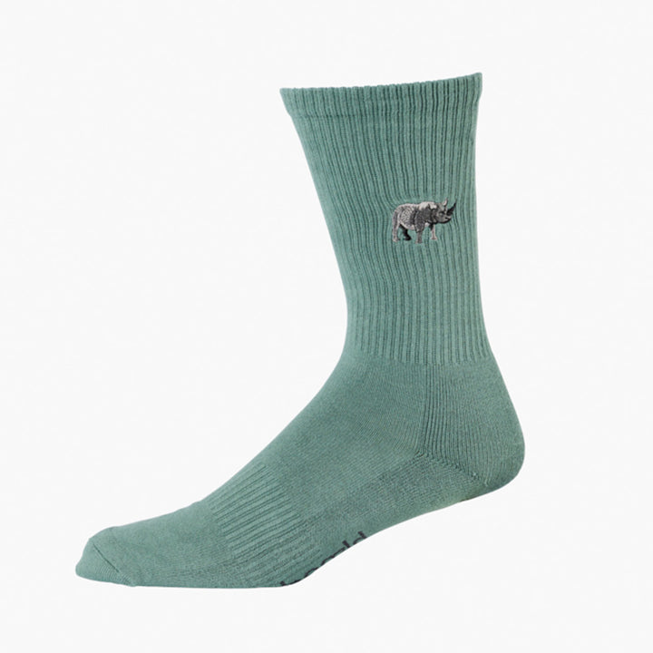Conservation Rhino Socks Khaki 2-8
