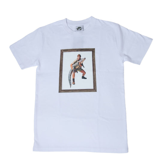 Steve In Frame White Tshirt