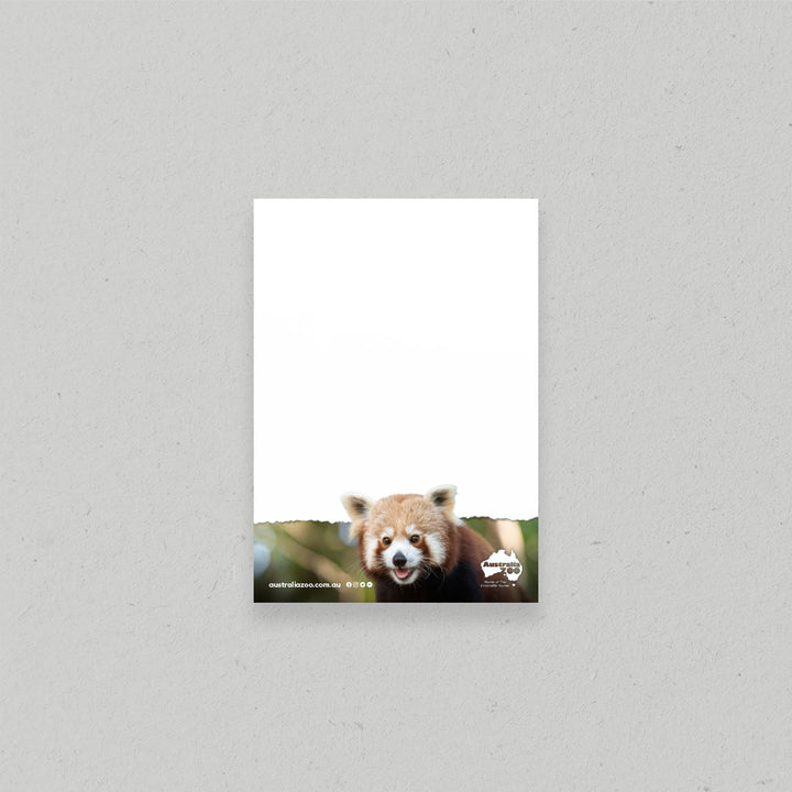 Red Panda A6 Notepad