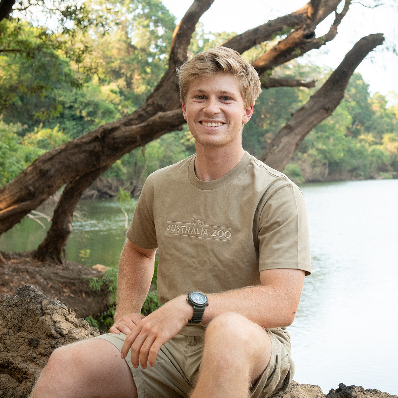 Established 1970 Sand Tshirt