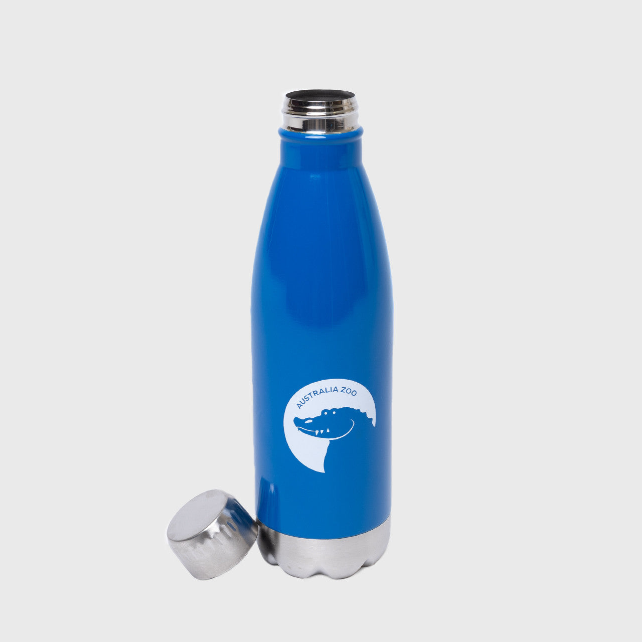 Crocodile Blue Screw Top Water Bottle