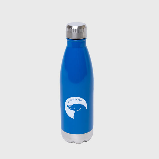 Crocodile Blue Screw Top Water Bottle