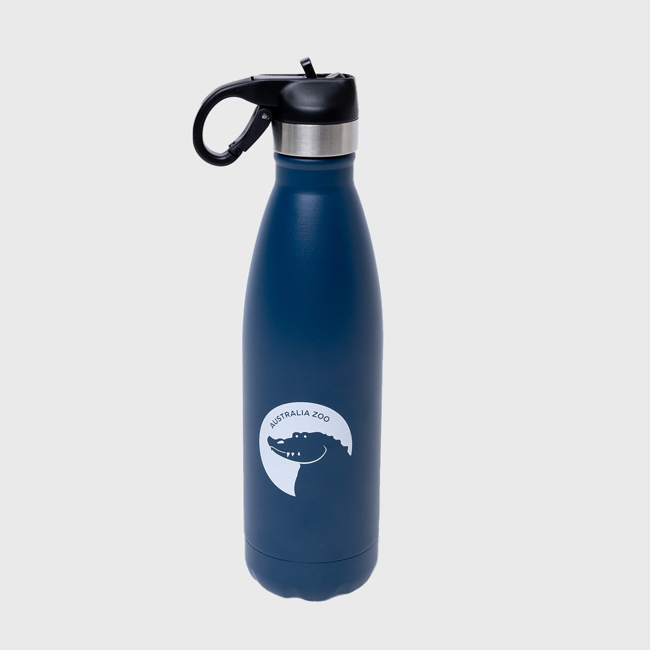 Crocodile Blue Flip Top Water Bottle