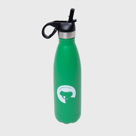 Koala Green Flip Top Water Bottle