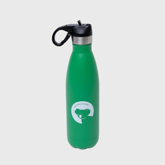 Koala Green Flip Top Water Bottle