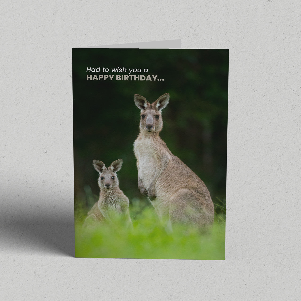 Roo-d Greeting Card