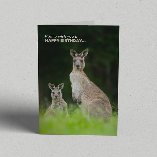 Roo-d Greeting Card