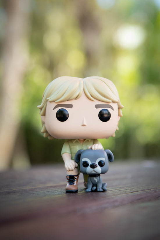 Crocodile Hunter and Sui Pop! Vinyl