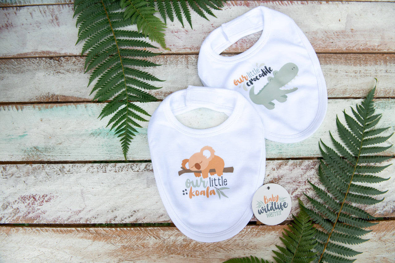 Our Little Crocodile Bib