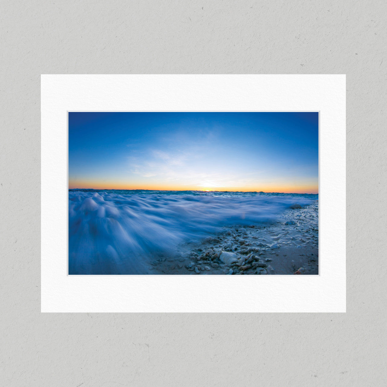 69 Sunset over Lady Elliot Matte Print