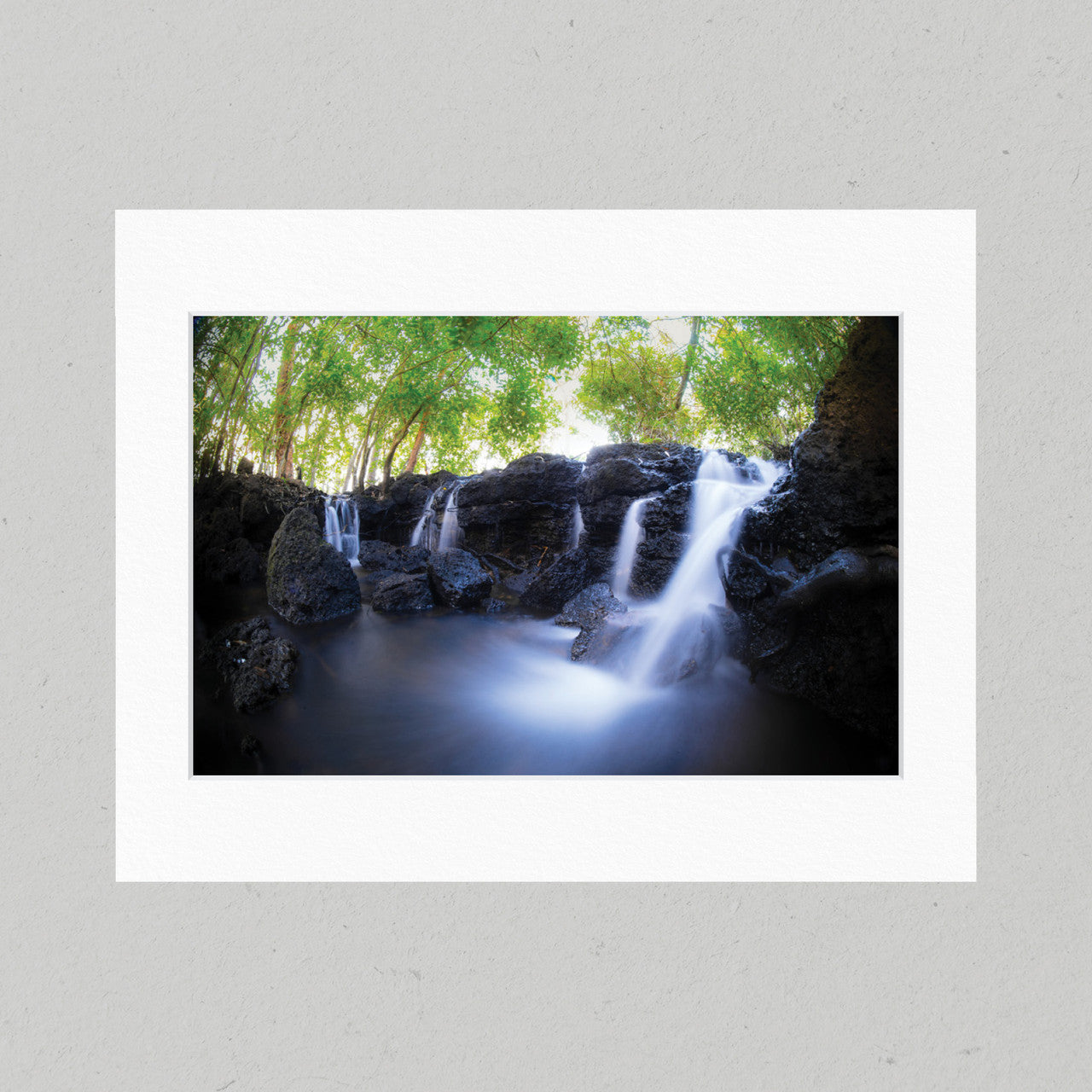 64 Ling Creek Waterfalls Matte Print