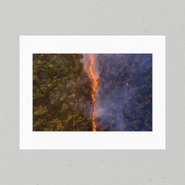 110 Bushfire Matte Print