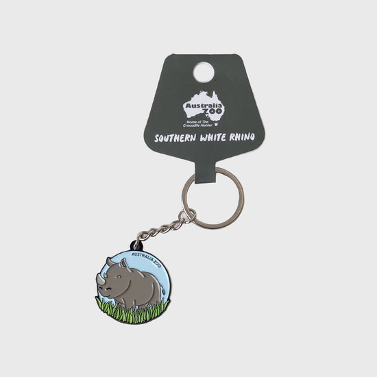 Rhinoceros Keyring