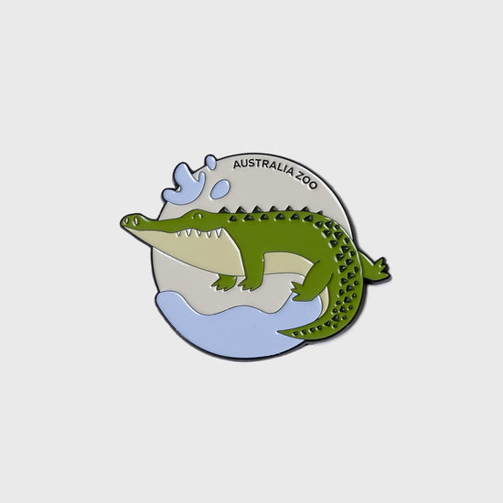 Crocodile Metal Magnet