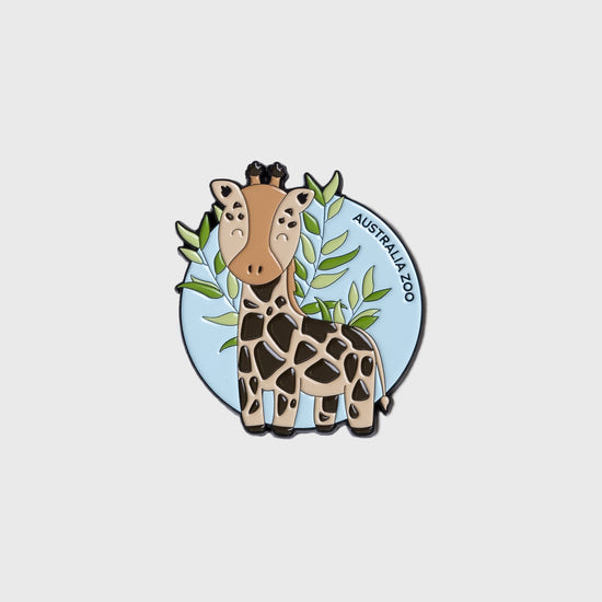Giraffe Metal Magnet
