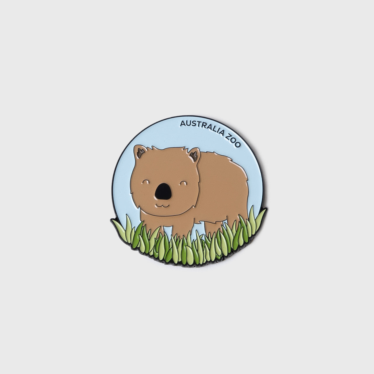 Wombat Metal Magnet