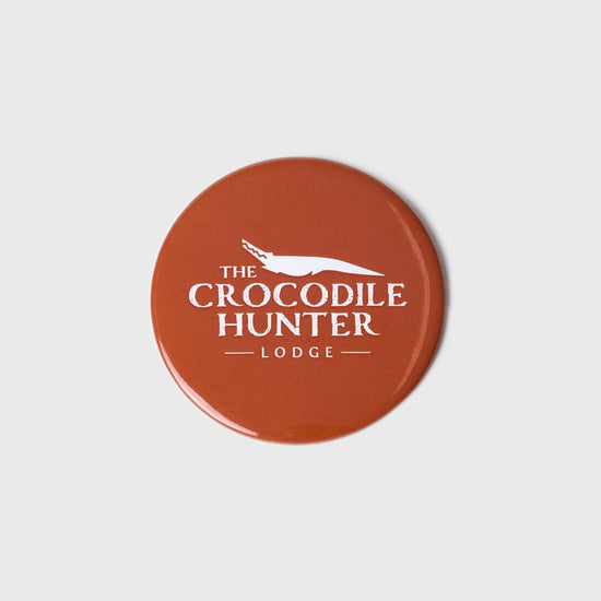 The Crocodile Hunter Lodge Logo Circle Magnet