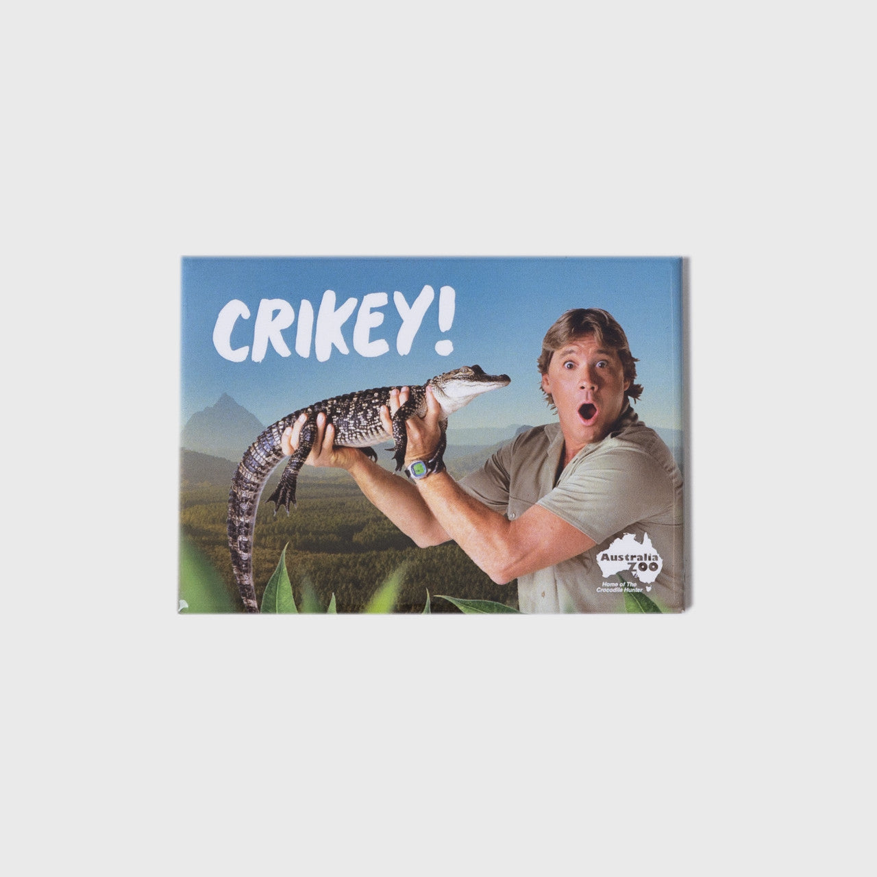 Crikey Steve Large Landscape Magnet