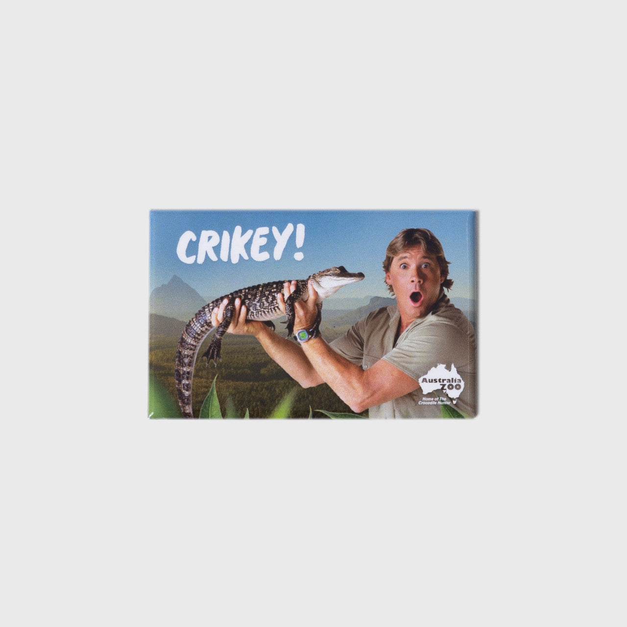 Crikey Steve Small Landscape Magnet