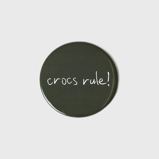 Crocs Rule Circle Magnet